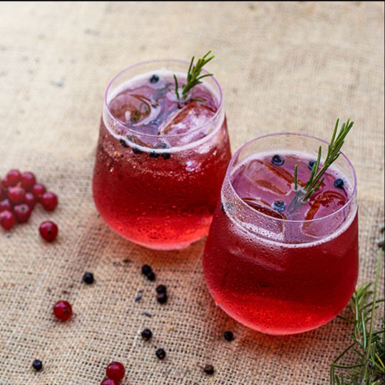 HUGS - CRANBERRY GIN SPRITZ