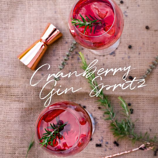 HUGS - CRANBERRY GIN SPRITZ